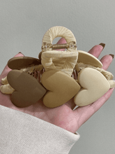 Heart Decor Large Hair Claw